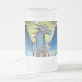 Frostdrache Mattglas Bierglas