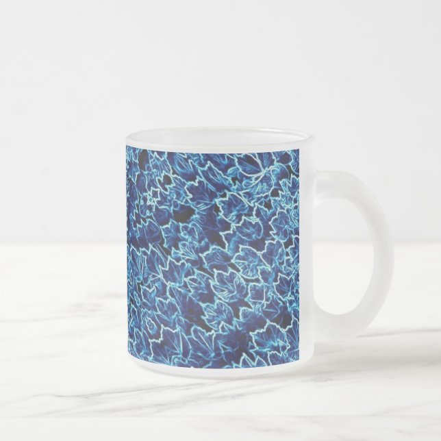 Frosted Blue Ivy Cool Mattglastasse (Rechts)