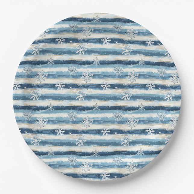 Frosted Horizon Pappteller (Vorderseite)