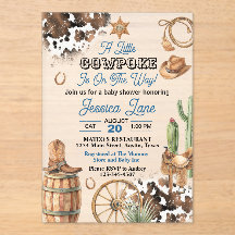 Frosted Little Cowpoke Baby Shower