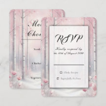 Frosted Petals in a Winter Woodland Wedding