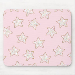Frosted Star Cookies Mousepad