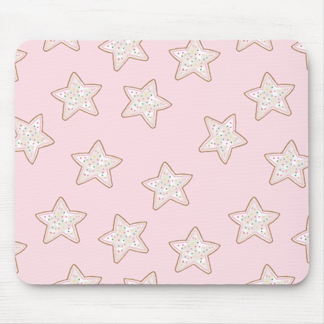 Frosted Star Cookies Mousepad (Vorne)