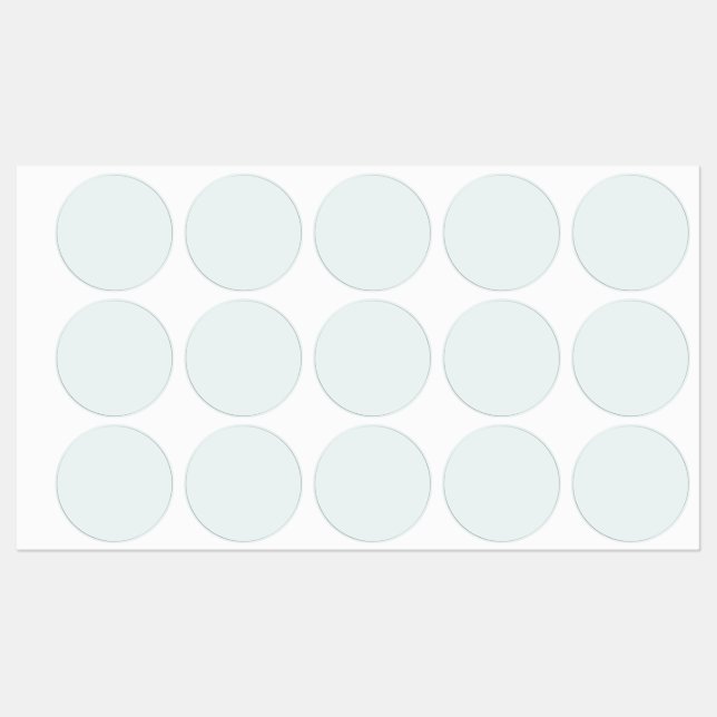 Frosted White Solid Color | Classic | Elegant Etiketten (Blatt)