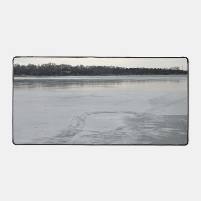 Froster See Schreibtischunterlage (Vorderseite)