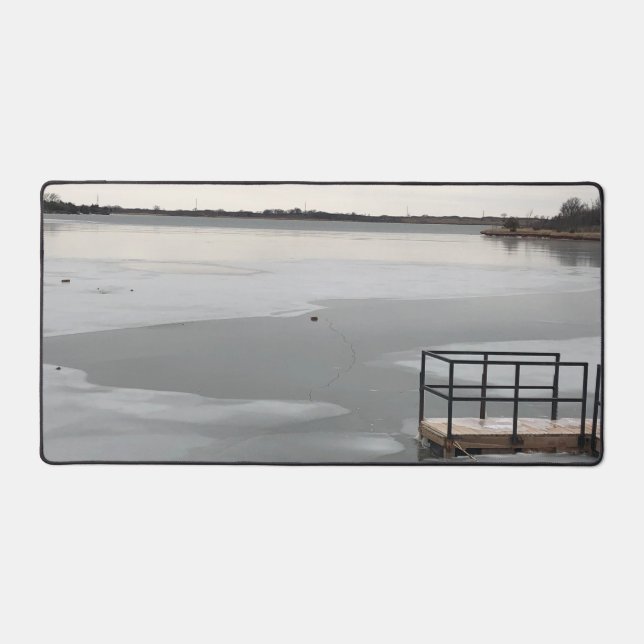 Froster See Schreibtischunterlage (Vorderseite)
