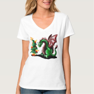 Froster Weihnachtsdrache T-Shirt