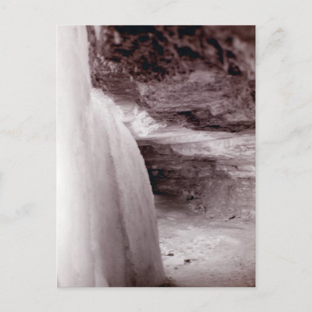 Frostfälle Postkarte (Vorderseite)