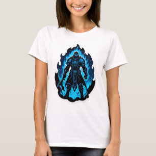 Frostfire Shadow Knight – Blue Inferno Edition T-Shirt
