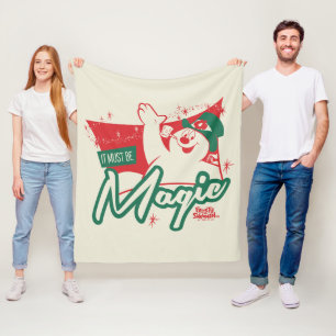Frostig der Schneemann - Es muss magisch sein Fleecedecke