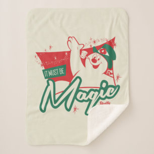 Frostig der Schneemann - Es muss magisch sein Sherpadecke