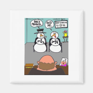 Frostige Beziehungen Weihnachtsgeschenke & T-Shirt Magnet