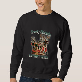 Frostige Freunde & Feste Weihnachten Sweatshirt