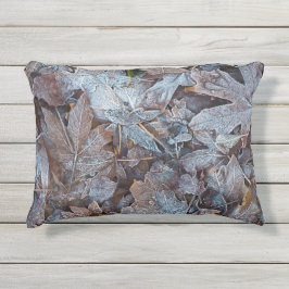 Frostige Herbstrückstände II Kissen Für Draußen