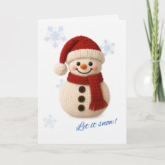 Frostige Umarmungen & schneebedeckte Gesichter Karte
