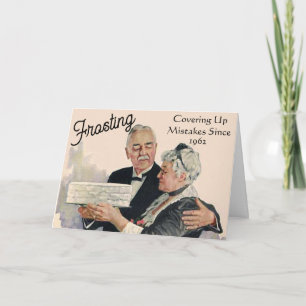 Frosting - Fehler seit Personalisierung kaschieren Karte
