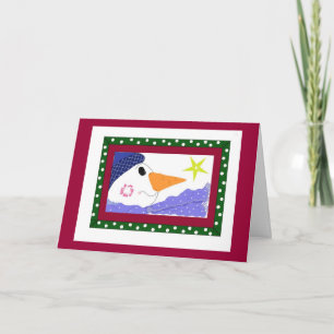 Frostnacht Feiertagskarte