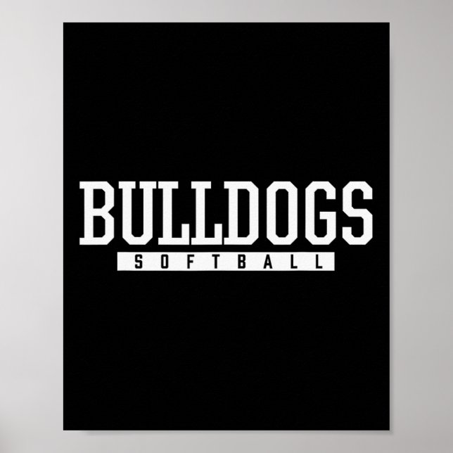 Frostproof Bulldogs Softll Hs  Poster (Vorne)