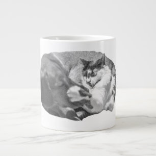 Froststippige Freundschaft Jumbo-Tasse