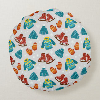 Frosty Days Cosy Rundes Kissen