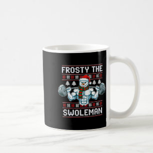 Frosty der Swoleman hässlicher lustiger Weihnachts Kaffeetasse