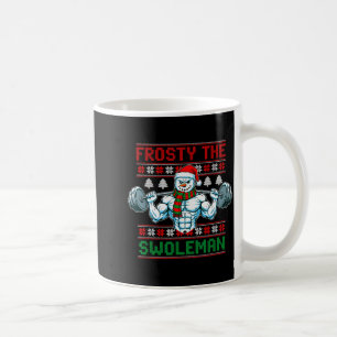 Frosty der Swoleman hässlicher Weihnachtspullover  Kaffeetasse