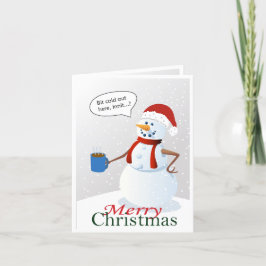Frosty Friends Forever Feiertagskarte