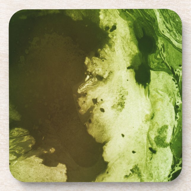 Frosty Green Untersetzer (Vorderseite)