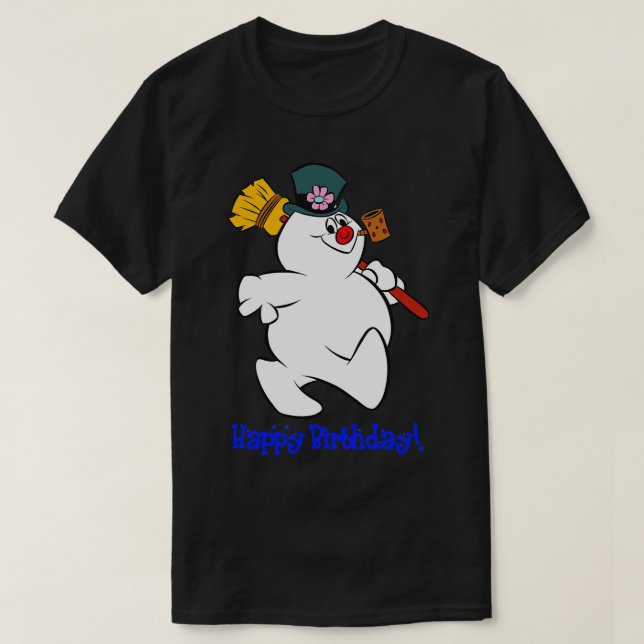 Frosty Happy Birthday TShirt (Design vorne)