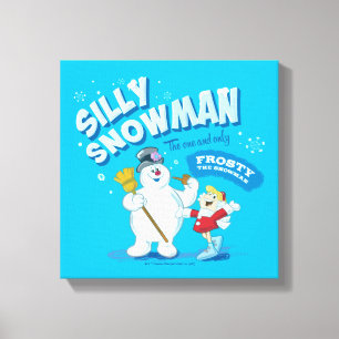 Frosty the Snowman™   "Alberner Schneemann" Leinwanddruck