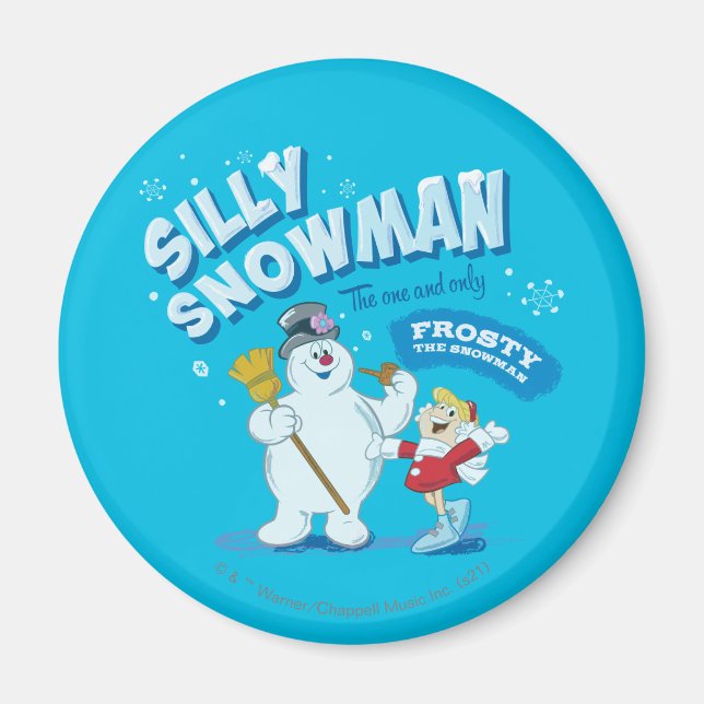 Frosty the Snowman™ | "Alberner Schneemann" Magnet (Vorne)