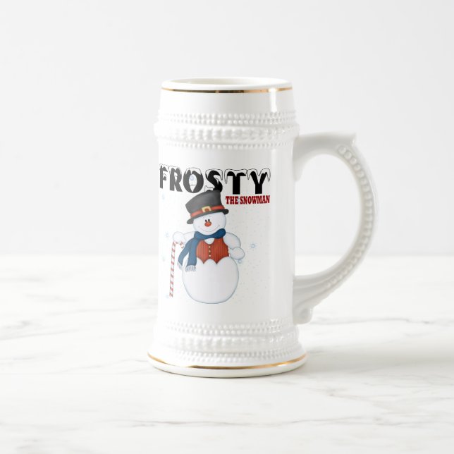 Frosty the Snowman Bierglas (Rechts)