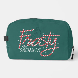 Frosty the Snowman Candy Cane Logo Waschbeutel