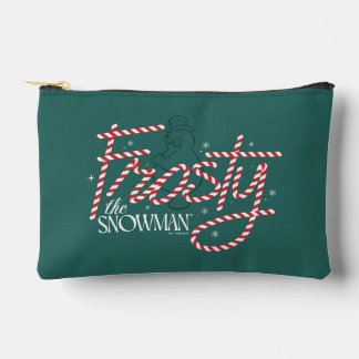 Frosty the Snowman Candy Cane Logo Zubehörtasche