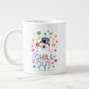 Frosty the Snowman™   "Chill Out" Regenbogenfarb Jumbo-Tasse