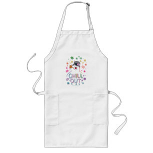 Frosty the Snowman™ "Chill Out" Regenbogenfarb Lange Schürze