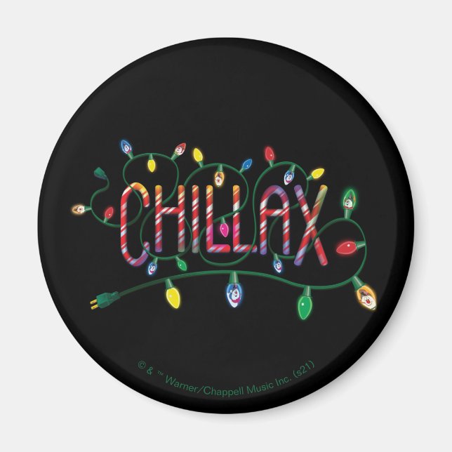 Frosty the Snowman™ | "Chillax" Magnet (Vorne)