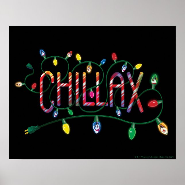 Frosty the Snowman™ | "Chillax" Poster (Vorne)