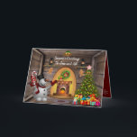 Frosty The Snowman Christmas Card Karte<br><div class="desc">Frostig die Schneeweihnachtsfeste</div>