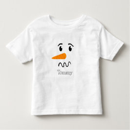 Frosty the Snowman Confuse Face Kleinkind T-shirt