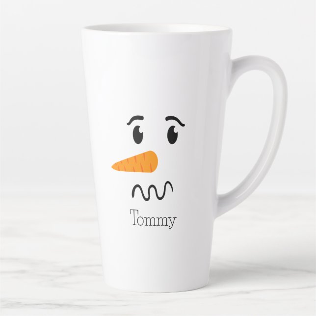 Frosty the Snowman Confuse Face Milchtasse (Rechts)