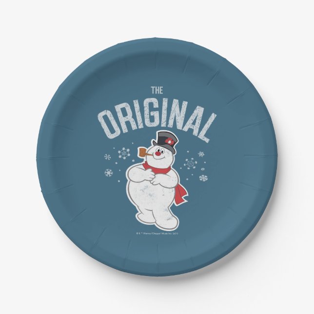 Frosty the Snowman™ | Das Original Pappteller (Vorderseite)