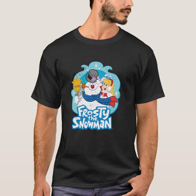 Frosty The Snowman Frosty And Karen  T-Shirt (Vorderseite)