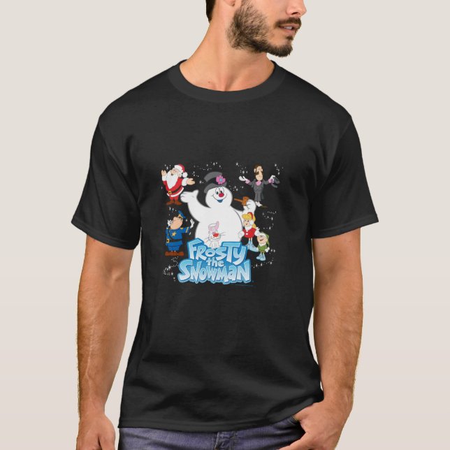 Frosty The Snowman Frosty Cast  T-Shirt (Vorderseite)