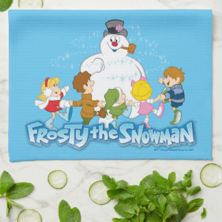 Frosty the Snowman™ | Frosty & Children Playing Geschirrtuch