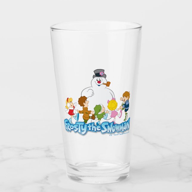 Frosty the Snowman™ | Frosty & Children Playing Glas (Vorderseite)
