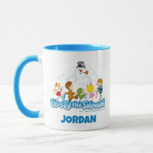 Frosty the Snowman™ Frosty & Children Playing Tasse