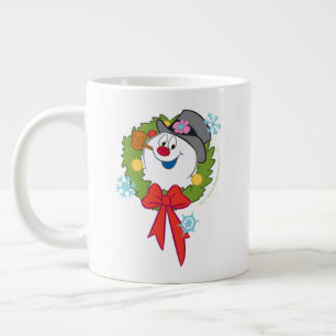 Frosty the Snowman™   Frosty Holiday Wreath Jumbo-Tasse