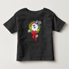 Frosty the Snowman™ | Frosty Holiday Wreath Kleinkind T-shirt