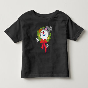 Frosty the Snowman™   Frosty Holiday Wreath Kleinkind T-shirt